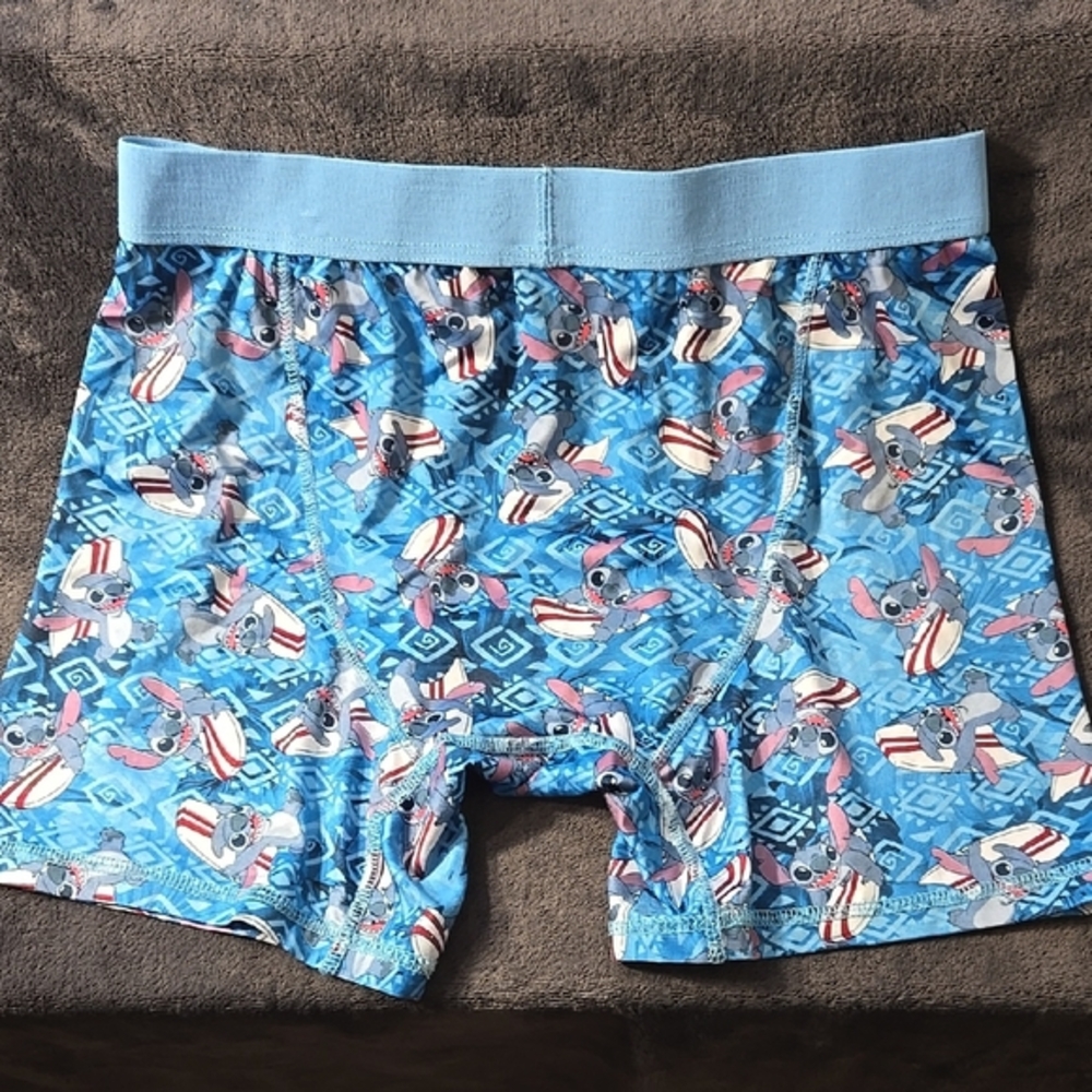 Disney Blue Boxer Briefs Stitch - Picture 3 of 3